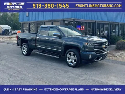 Gray 2017 Chevrolet Silverado 1500 LTZ for sale in Clayton, NC