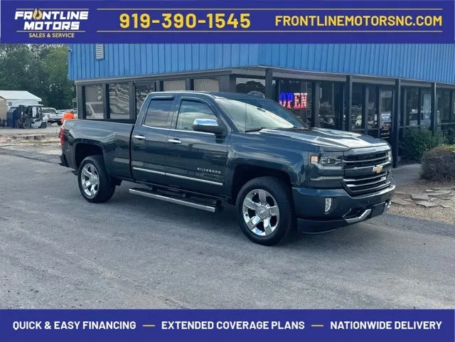 Gray 2017 Chevrolet Silverado 1500 LTZ for sale in Clayton, NC