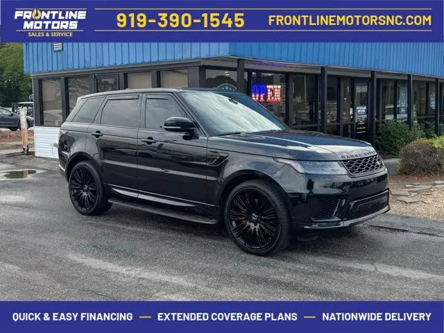 Black 2021 Land Rover Range Rover Sport HSE Dynamic for sale in Clayton, NC
