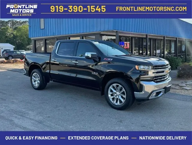 Black 2019 Chevrolet Silverado 1500 LTZ for sale in Clayton, NC