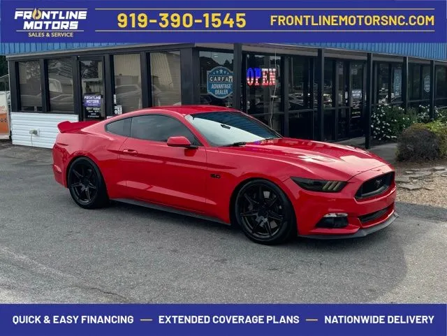Red 2017 Ford Mustang GT for sale in Clayton, NC