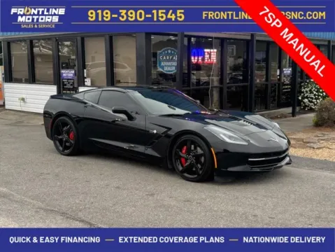 Black 2015 Chevrolet Corvette Stingray Z51 for sale in Clayton, NC