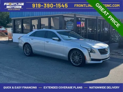 Silver 2017 Cadillac CT6 3.6L Premium Luxury for sale in Clayton, NC