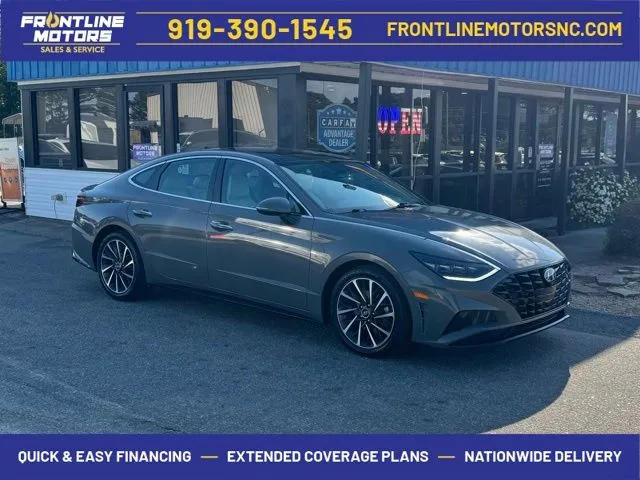 Silver 2022 Hyundai Sonata Limited for sale in Clayton, NC
