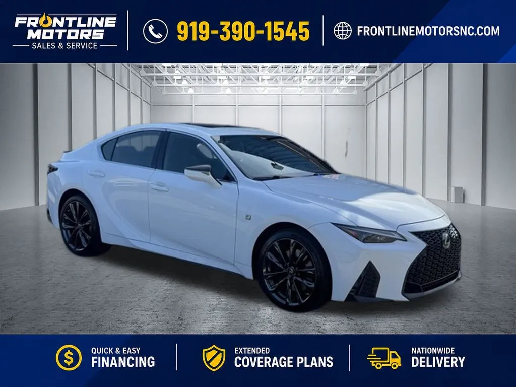 White 2022 Lexus IS 350 F SPORT for sale in Clayton, NC