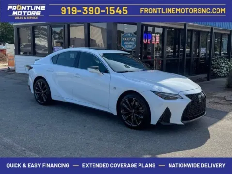 White 2022 Lexus IS 350 F SPORT for sale in Clayton, NC