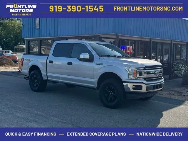 Silver 2018 Ford F-150 XLT for sale in Clayton, NC