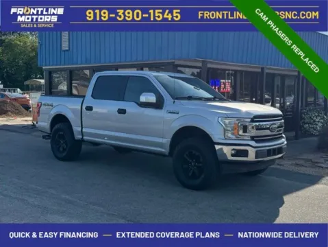 Silver 2018 Ford F-150 XLT for sale in Clayton, NC