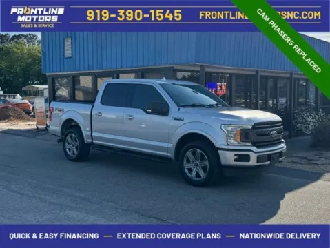 Silver 2018 Ford F-150 XLT for sale in Clayton, NC