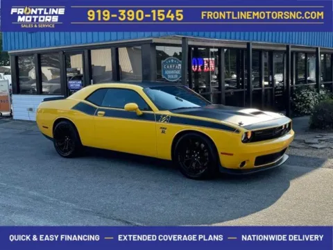 Yellow 2017 Dodge Challenger R/T for sale in Clayton, NC