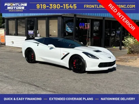 White 2016 Chevrolet Corvette Stingray Z51 for sale in Clayton, NC
