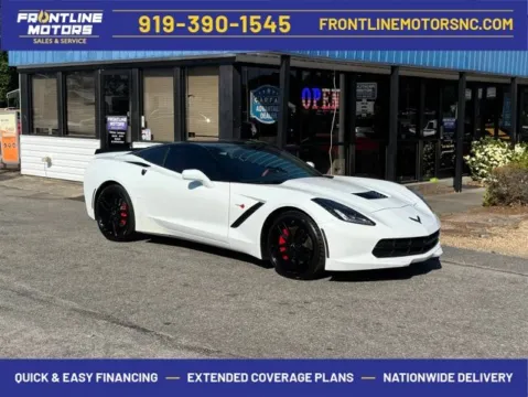 White 2016 Chevrolet Corvette Stingray Z51 for sale in Clayton, NC