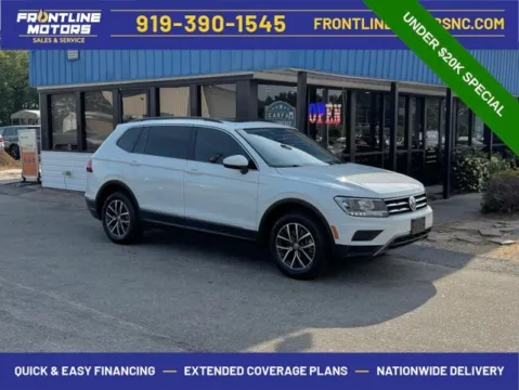 White 2020 Volkswagen Tiguan 2.0T SE for sale in Clayton, NC