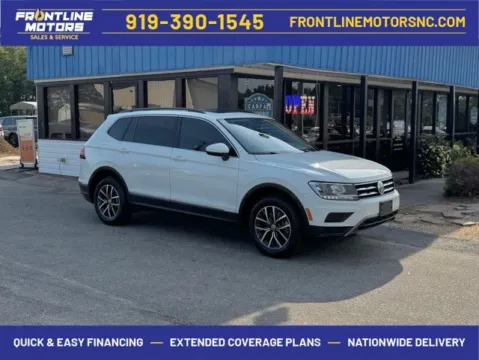 White 2020 Volkswagen Tiguan 2.0T SE for sale in Clayton, NC