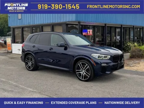 Blue 2020 BMW X5 M50i for sale in Clayton, NC