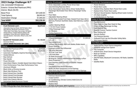 Photos of 2023 Dodge Challenger R/T for sale in Clayton, NC at Frontline Motors Clayton