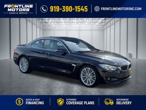 Black 2015 BMW 4 Series 428i for sale in Clayton, NC