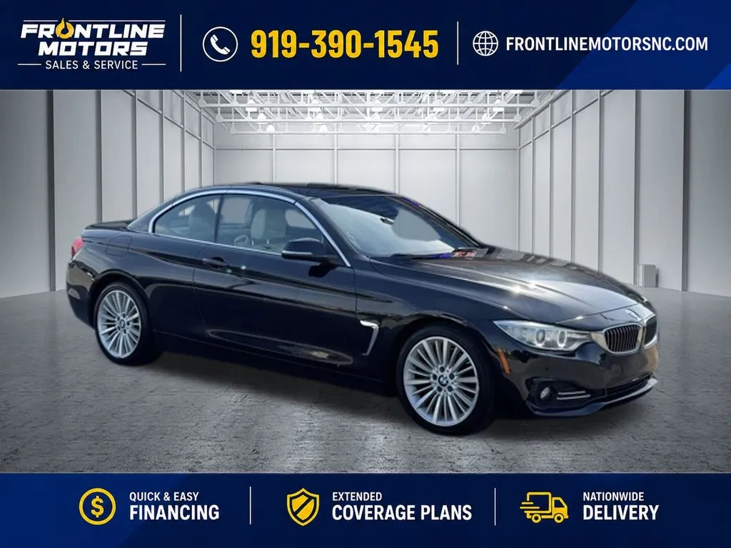 Black 2015 BMW 4 Series 428i for sale in Clayton, NC