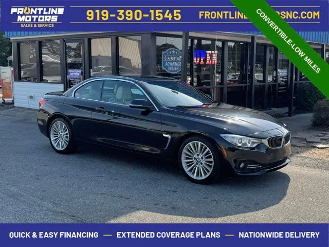 Black 2015 BMW 4 Series 428i for sale in Clayton, NC