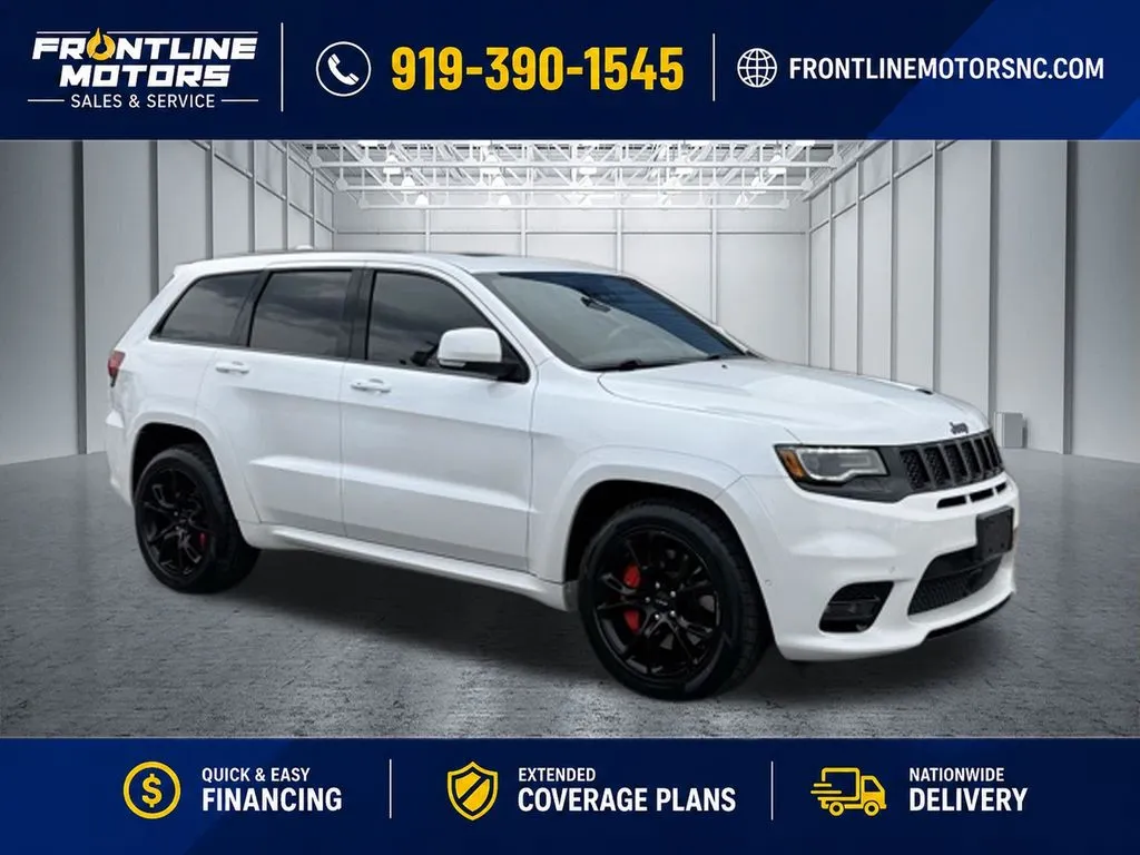 White 2017 Jeep Grand Cherokee SRT for sale in Clayton, NC