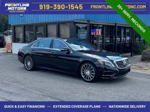 Black 2015 Mercedes-Benz S-Class S 550 for sale in Clayton, NC