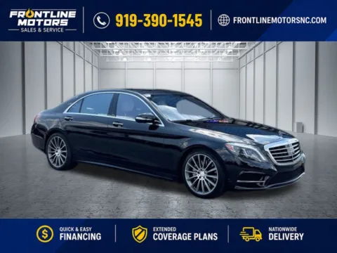 Black 2015 Mercedes-Benz S-Class S 550 for sale in Clayton, NC