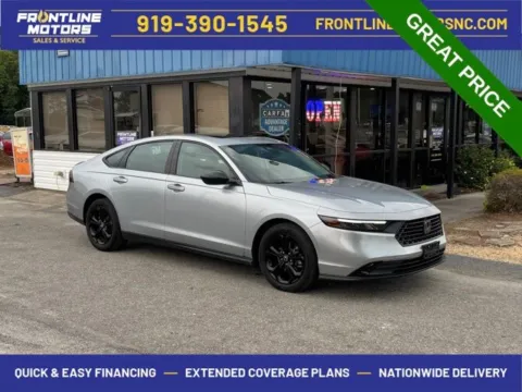 Silver 2025 Honda Accord SE for sale in Clayton, NC