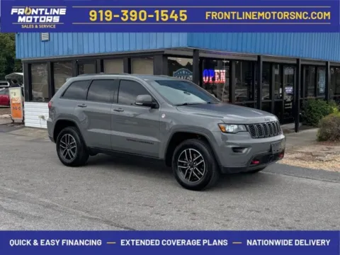 Gray 2019 Jeep Grand Cherokee Trailhawk for sale in Clayton, NC