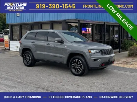 Gray 2019 Jeep Grand Cherokee Trailhawk for sale in Clayton, NC