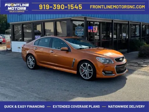 Orange 2017 Chevrolet SS for sale in Clayton, NC