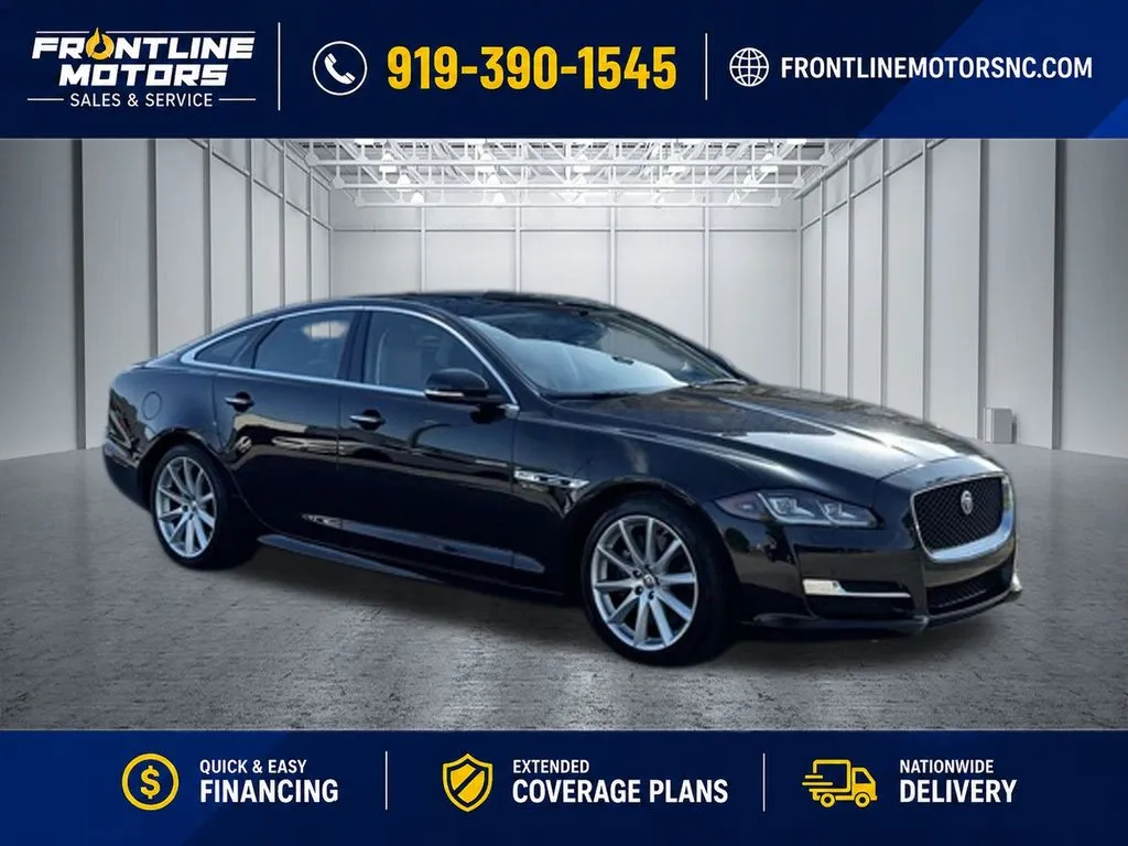 Black 2016 Jaguar XJ R-Sport for sale in Clayton, NC