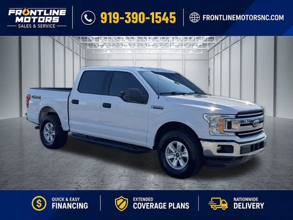 White 2018 Ford F-150 XLT for sale in Clayton, NC
