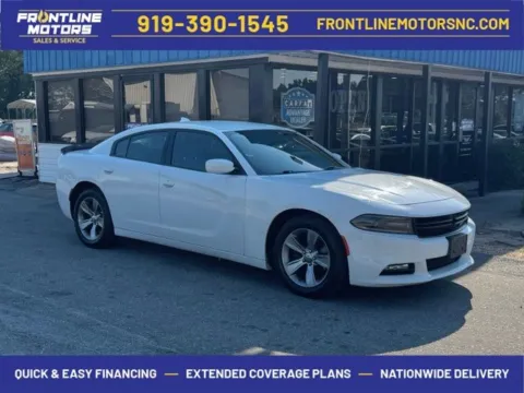White 2018 Dodge Charger V6 for sale in Clayton, NC
