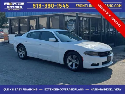 White 2018 Dodge Charger V6 for sale in Clayton, NC