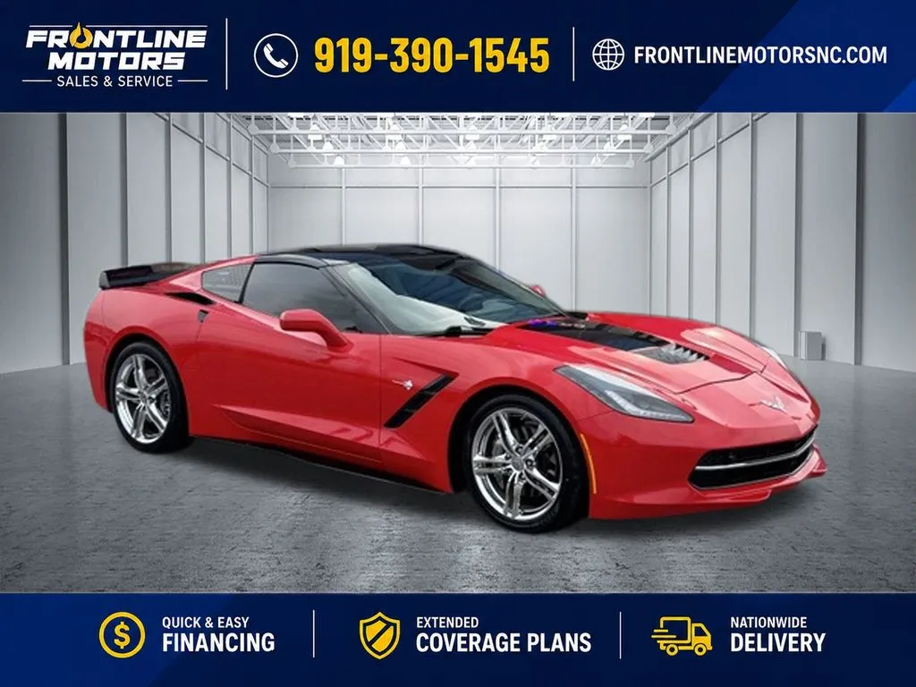 Red 2017 Chevrolet Corvette Stingray for sale in Clayton, NC