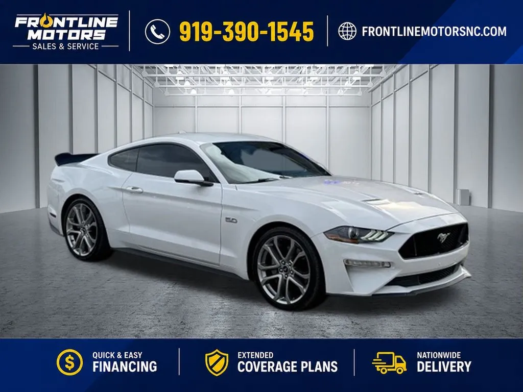 White 2020 Ford Mustang GT Premium for sale in Clayton, NC