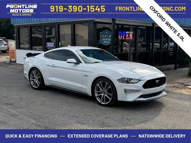 White 2020 Ford Mustang GT Premium for sale in Clayton, NC