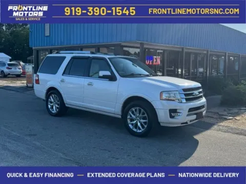 White 2017 Ford Expedition Limited for sale in Clayton, NC