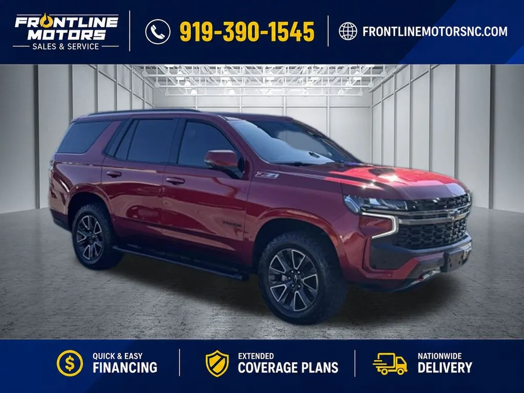 Red 2021 Chevrolet Tahoe Z71 for sale in Clayton, NC