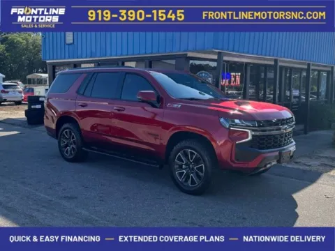 Red 2021 Chevrolet Tahoe Z71 for sale in Clayton, NC