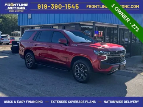Red 2021 Chevrolet Tahoe Z71 for sale in Clayton, NC