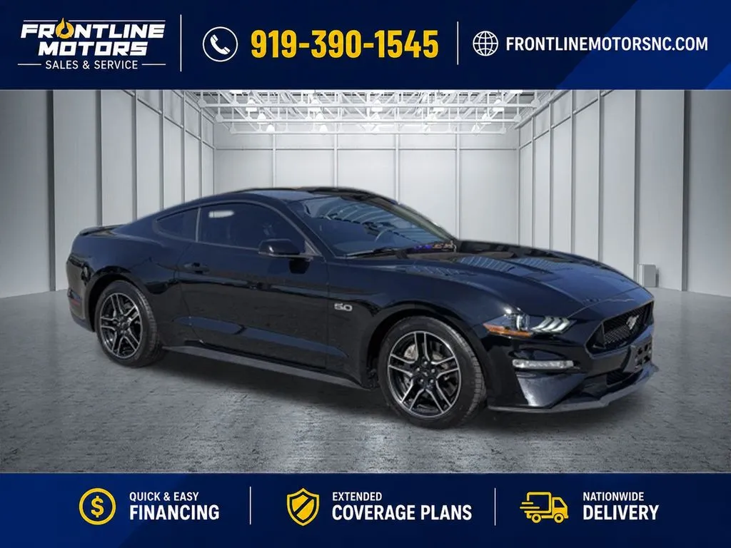 Black 2022 Ford Mustang GT Premium for sale in Clayton, NC