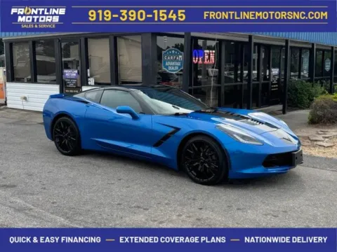 Blue 2015 Chevrolet Corvette Stingray Z51 for sale in Clayton, NC