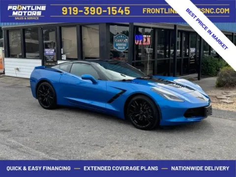 Blue 2015 Chevrolet Corvette Stingray Z51 for sale in Clayton, NC