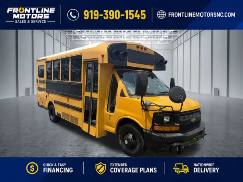 Yellow 2012 Chevrolet Express 4500 for sale in Clayton, NC