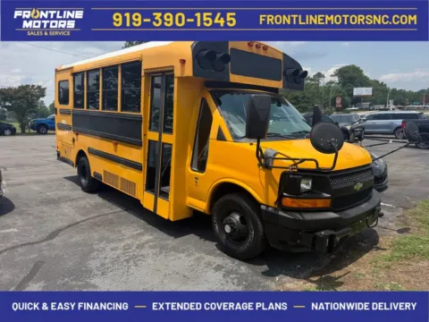 Yellow 2012 Chevrolet Express 4500 for sale in Clayton, NC
