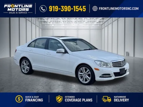 White 2013 Mercedes-Benz C-Class C 300 for sale in Clayton, NC