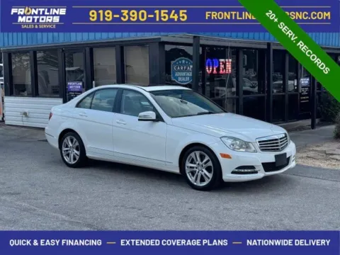 White 2013 Mercedes-Benz C-Class C 300 for sale in Clayton, NC