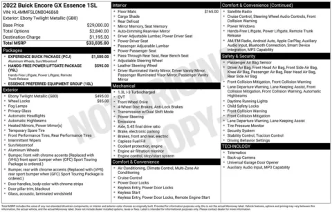 Photos of 2022 Buick Encore GX Essence for sale in Clayton, NC at Frontline Motors Clayton