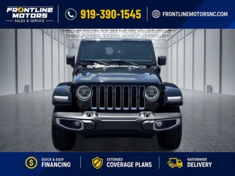 More photos of 2021 Jeep Wrangler Unlimited Sahara 4xe at Frontline Motors Clayton, NC